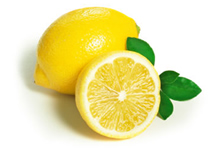 Saft in der Zitrone